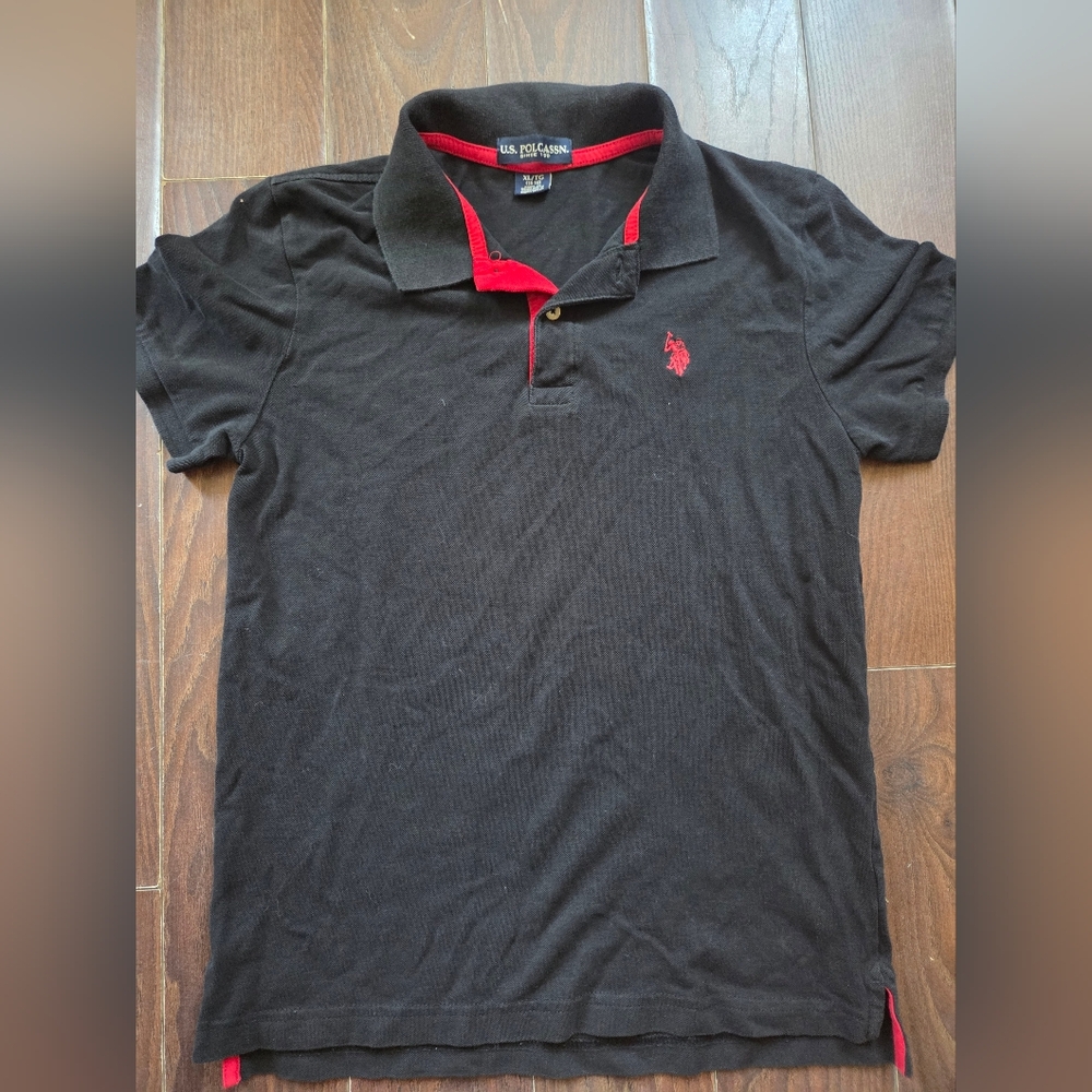 Polo by Ralph Lauren Kids/teens Black Polo Shirt Size 14/16
